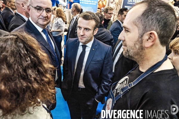 Emmanuel Macron au Salon de l Agriculture 2020