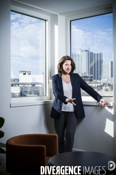 La candidate a la mairie de paris 2020, agnes buzyn.
