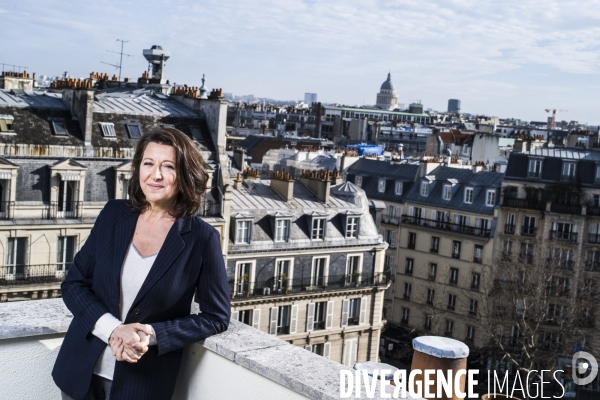 La candidate a la mairie de paris 2020, agnes buzyn.
