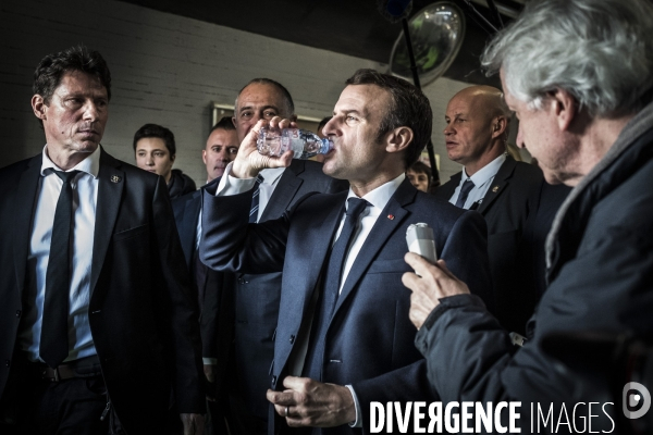 Emmanuel Macron au salon de l agriculture.