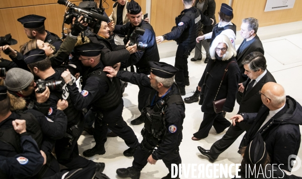 1er jour du procès de Fillon.