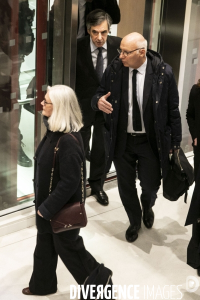 1er jour du procès de Fillon.