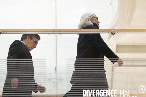 1er jour du procès de Fillon.