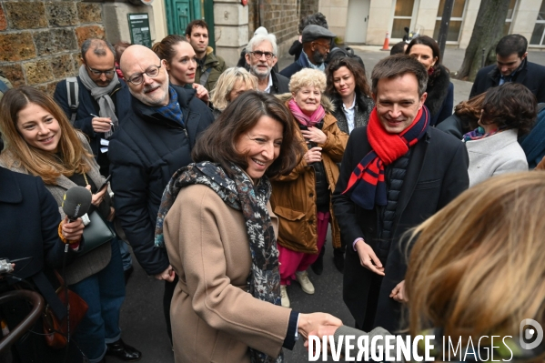 Agnès Buzyn. En campagne pour les élections municipales