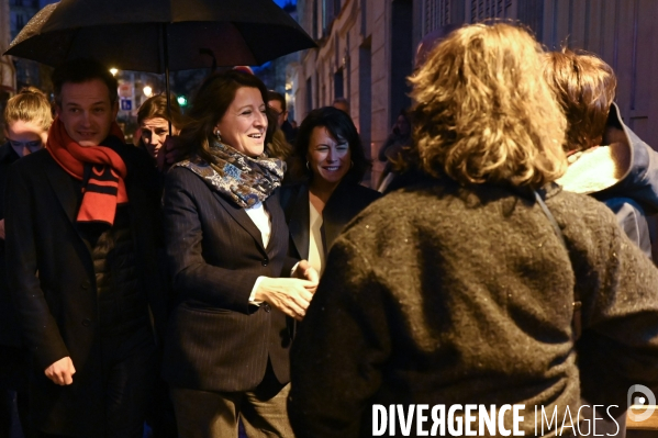 Agnès Buzyn. En campagne pour les élections municipales