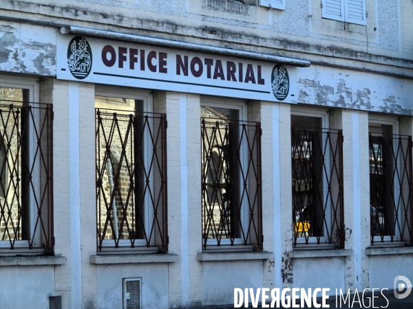 Illustration marché Immobilier,Normandie
