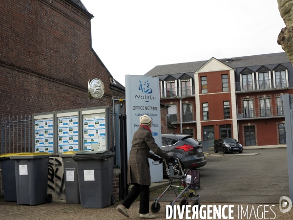 Illustration marché Immobilier,Normandie