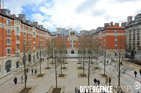 La caserne des Minimes, ancienne gendarmerie transformée en un ensemble immobilier.