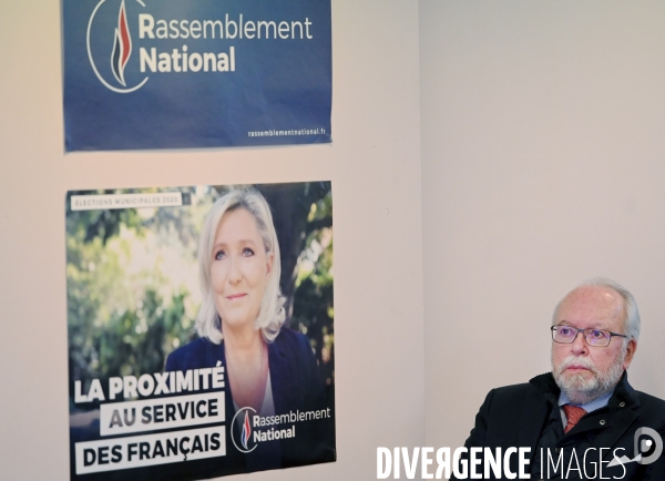 Conférence de presse de Marine Le Pen pour présenter le livre blanc sur la sécurité