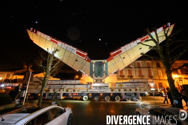 Dernier Transport troncon A380