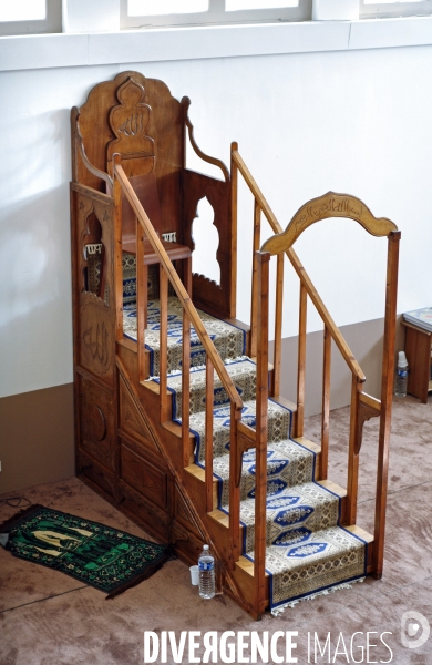 Minbar de la mosquée de Nantes