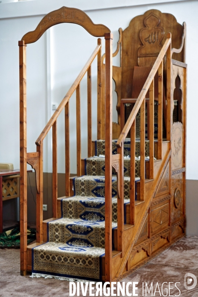 Minbar de la mosquée de Nantes