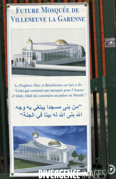 Quête pour la construction d une mosquée.