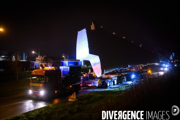 Dernier Transport troncon A380