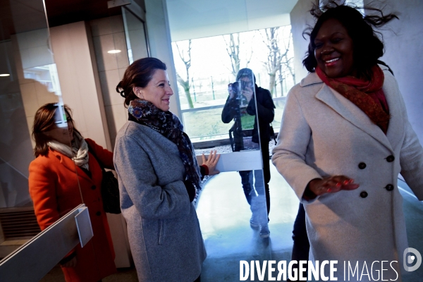 Elections municipales / Agnes Buzyn en campagne dans le 12ème arrondissement