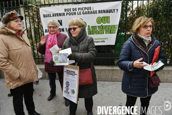 Elections municipales / Agnes Buzyn en campagne dans le 12ème arrondissement