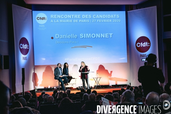 Rencontre avec les candidats à la mairie de Paris