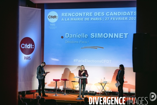 Rencontre avec les candidats à la mairie de Paris