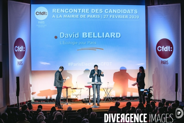 Rencontre avec les candidats à la mairie de Paris