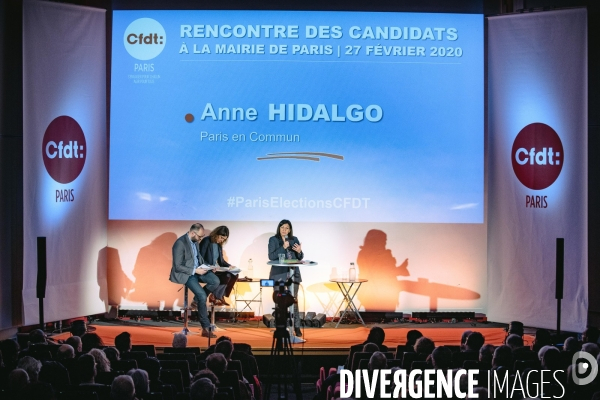 Rencontre avec les candidats à la mairie de Paris