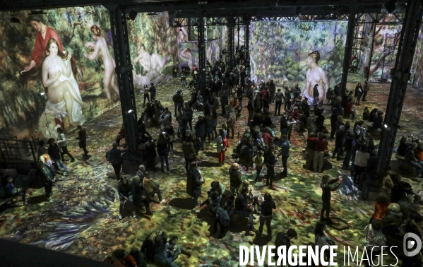 Monet, renoir, chagall a l atelier des lumieres
