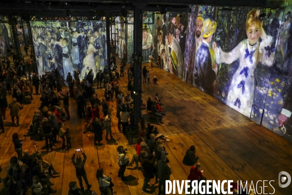 Monet, renoir, chagall a l atelier des lumieres