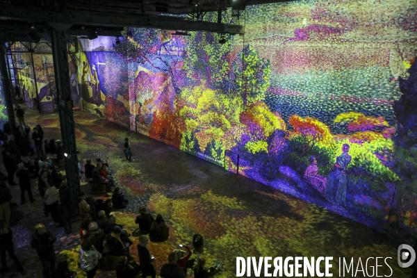 Monet, renoir, chagall a l atelier des lumieres