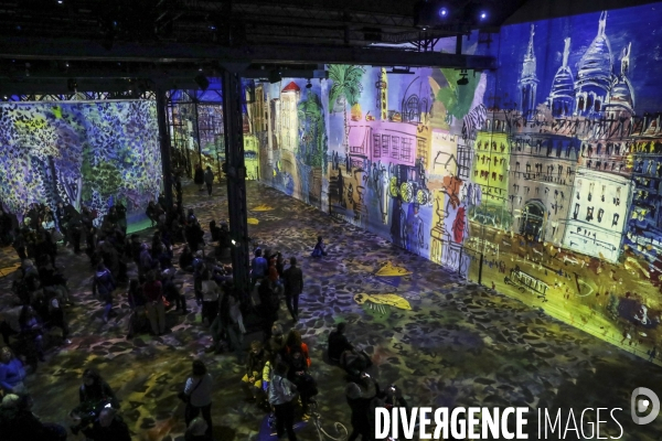 Monet, renoir, chagall a l atelier des lumieres