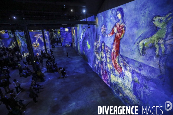 Monet, renoir, chagall a l atelier des lumieres