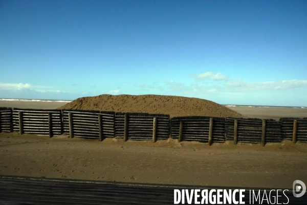 Illustration Deauville ( plage-planches )