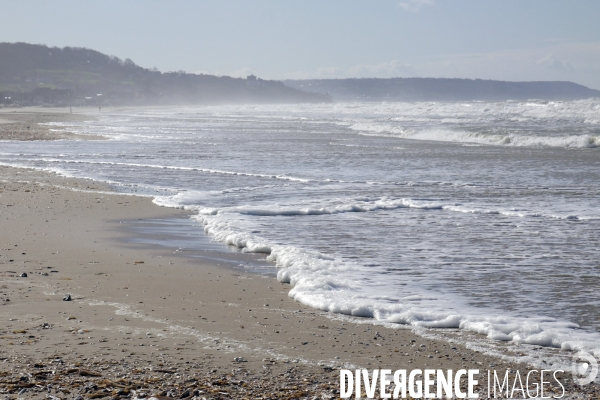 Illustration Deauville ( plage-planches )