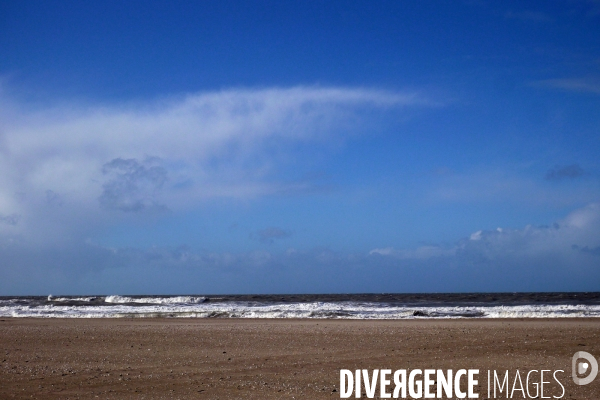 Illustration Deauville ( plage-planches )