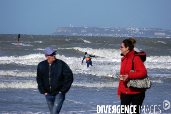 Illustration Deauville ( plage-planches )