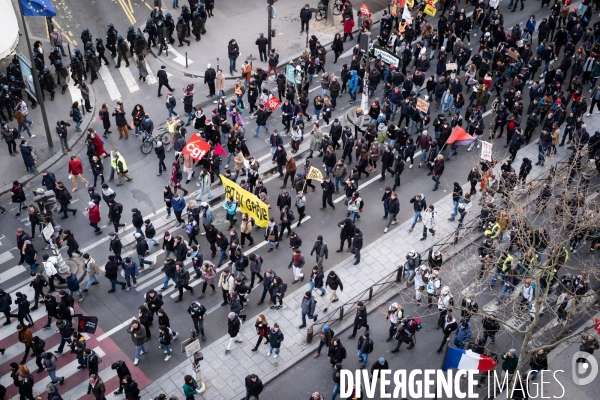 Manifestation à Paris