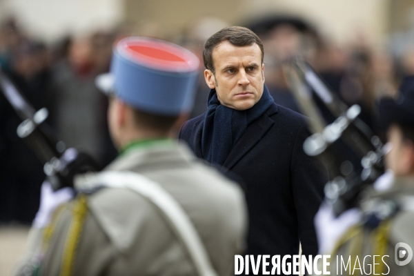 Hommage national à Jean DANIEL aux Invalides.