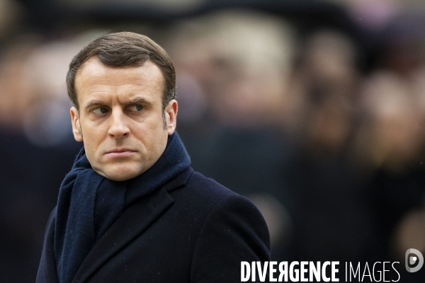 Hommage national à Jean DANIEL aux Invalides.