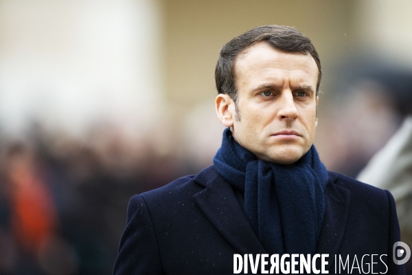 Hommage national à Jean DANIEL aux Invalides.