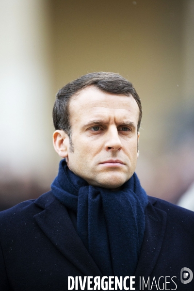 Hommage national à Jean DANIEL aux Invalides.