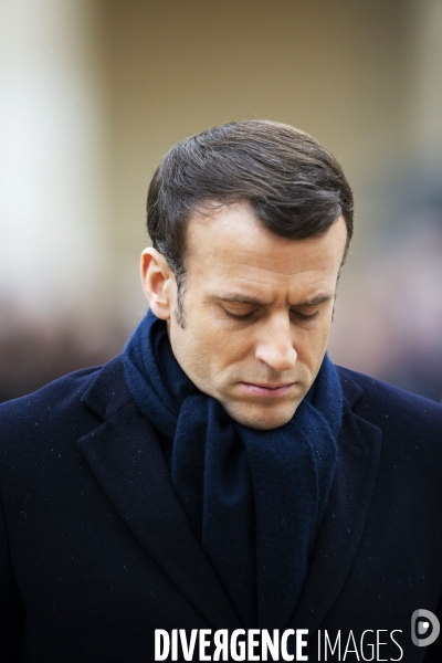 Hommage national à Jean DANIEL aux Invalides.