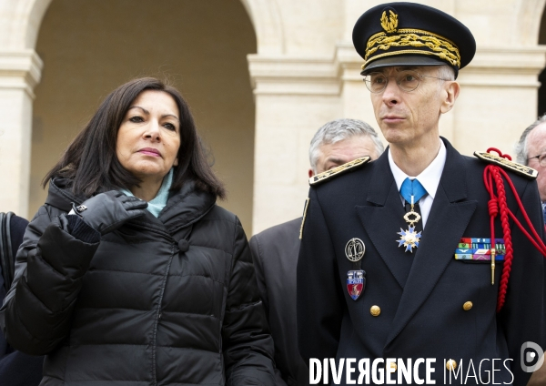 Hommage national à Jean DANIEL aux Invalides.