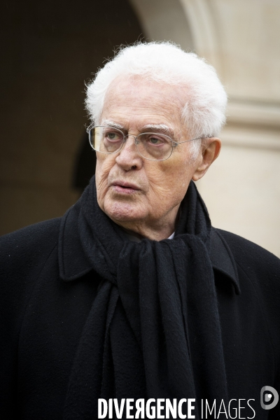 Hommage national à Jean DANIEL aux Invalides.