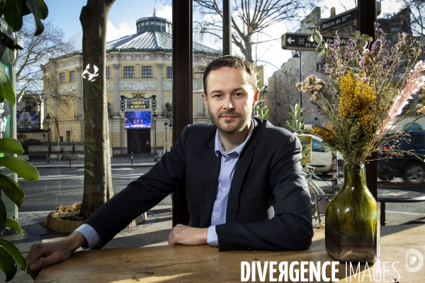 David BELLIARD candidat EELV à la mairie de Paris