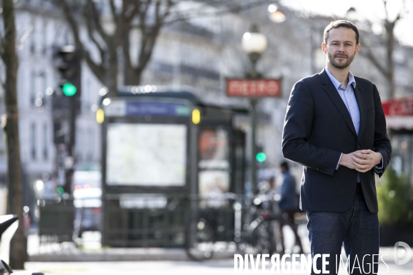 David BELLIARD candidat EELV à la mairie de Paris