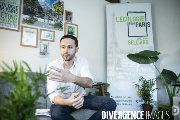 David BELLIARD candidat EELV à la mairie de Paris