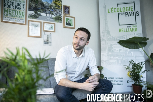 David BELLIARD candidat EELV à la mairie de Paris