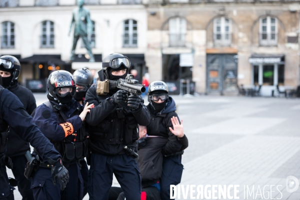 Manifestation contre la bétonisation et projets inutiles à Nantes