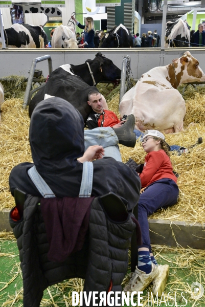 Salon de l Agriculture de Paris. Agricultural show in Paris.