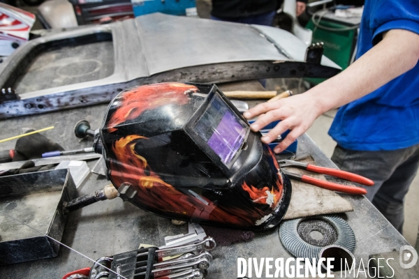 Apprentissage en carrosserie