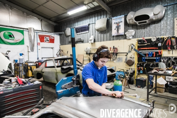 Apprentissage en carrosserie