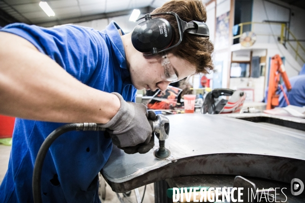 Apprentissage en carrosserie